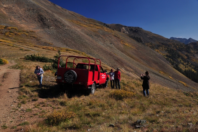 jeep tour to Brown Mountain